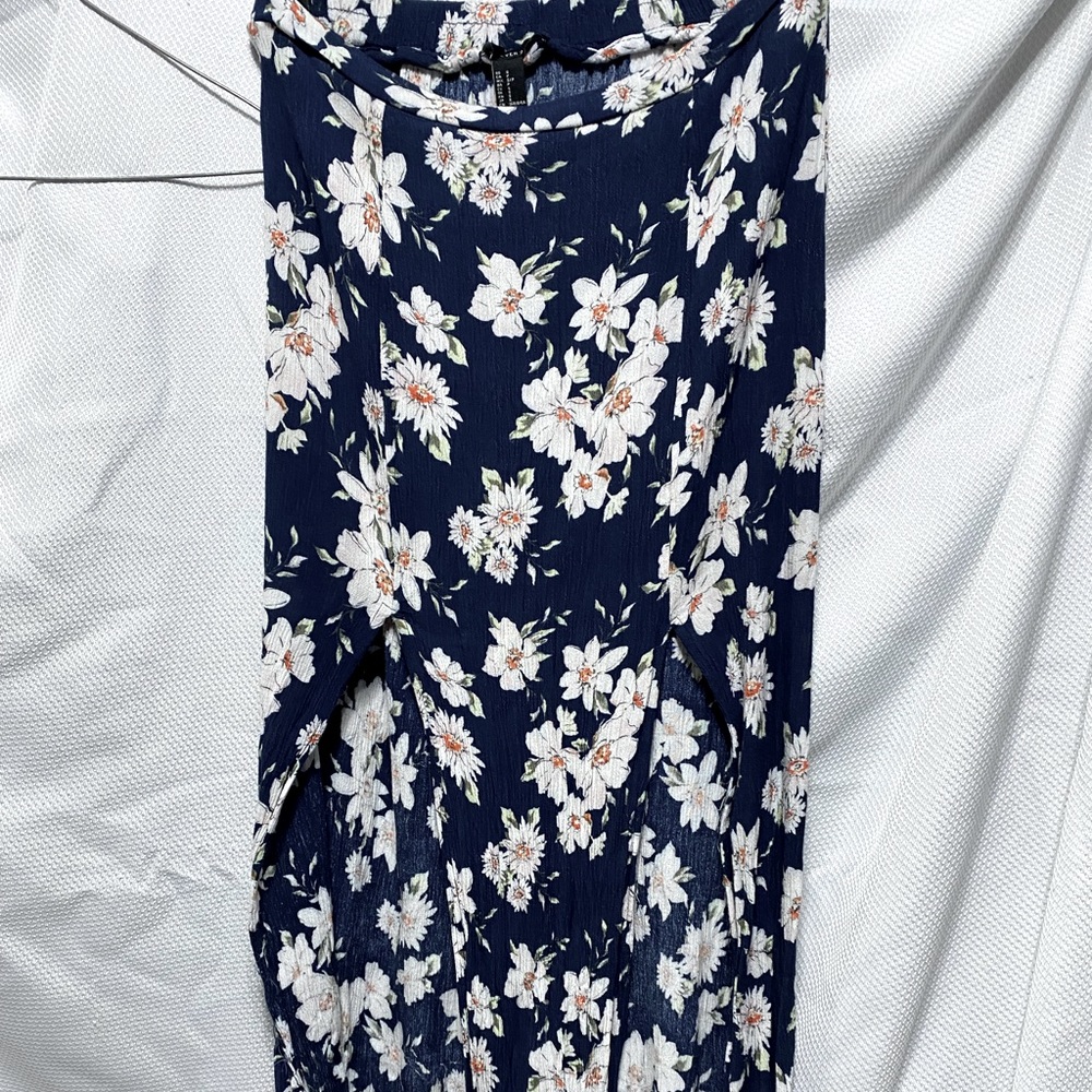 Maxi floral skirt